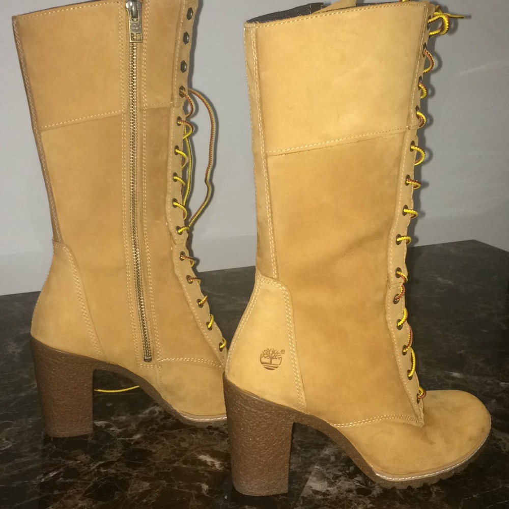 Timberland Glancy 10” Lace Up Boots